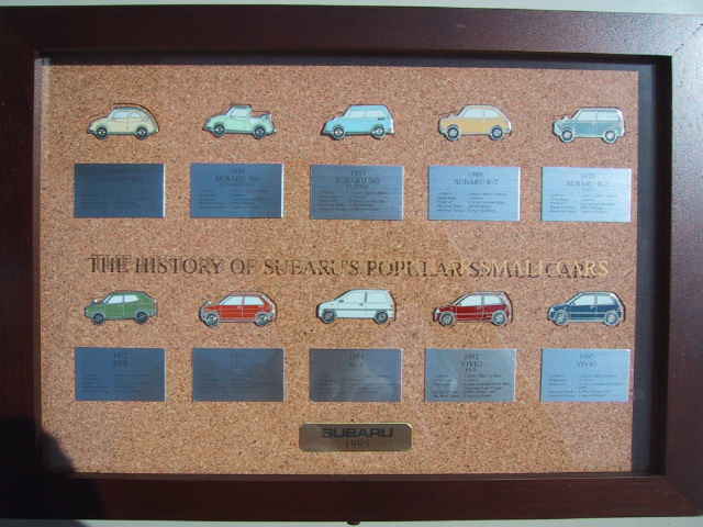 スバル   軽自動車販売300万台記念 ピンバッジ